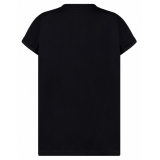 Balmain - Iconic Paisley Print T-Shirt - Black - Balmain Exclusive Luxury Collection