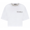 Balmain - Logo Print T-Shirt - White - Balmain Exclusive Luxury Collection