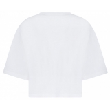 Balmain - Logo Print T-Shirt - White - Balmain Exclusive Luxury Collection