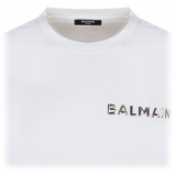 Balmain - Logo Print T-Shirt - White - Balmain Exclusive Luxury Collection