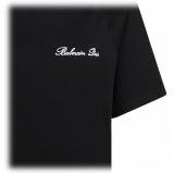 Balmain - Logo Signature T-Shirt - Black - Balmain Exclusive Luxury Collection