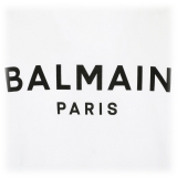 Balmain - Cotton Logo Print T-Shirt - White - Balmain Exclusive Luxury Collection