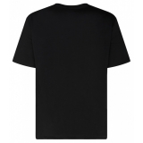 Balmain - Organic Cotton Logo Print T-Shirt - Black - Balmain Exclusive Luxury Collection