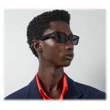 Gucci - Occhiale da Sole Rettangolare - Nero - Gucci Eyewear