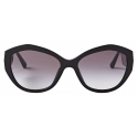 Jimmy Choo - Anahi - Black Butterfly Frame Sunglasses - Jimmy Choo Eyewear