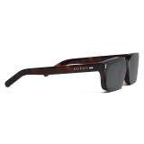 Gucci - Rectangular Sunglasses - Tortoiseshell - Gucci Eyewear