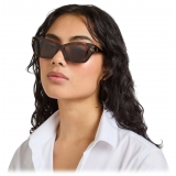 Jimmy Choo - Isla - Brown Havana Cat Eye Sunglasses - Jimmy Choo Eyewear