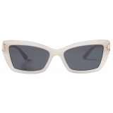 Jimmy Choo - Isla - Occhiali da Sole Cat-Eye Sabbia Opale - Jimmy Choo Eyewear