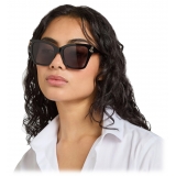 Jimmy Choo - Kira - Black Square Sunglasses - Jimmy Choo Eyewear