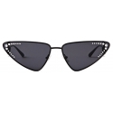 Jimmy Choo - Kristal - Black Cat Eye Sunglasses with Crystals - Jimmy Choo Eyewear