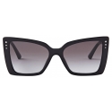 Jimmy Choo - Lorea - Occhiali da Sole a Farfalla Neri - Jimmy Choo Eyewear