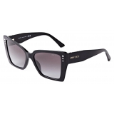 Jimmy Choo - Lorea - Black Butterfly Frame Sunglasses - Jimmy Choo Eyewear