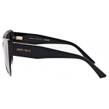 Jimmy Choo - Lorea - Black Butterfly Frame Sunglasses - Jimmy Choo Eyewear