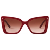 Jimmy Choo - Lorea - Red Butterfly Frame Sunglasses - Jimmy Choo Eyewear