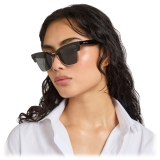 Jimmy Choo - Maxime - Black Butterfly Frame Sunglasses with Studs - Jimmy Choo Eyewear