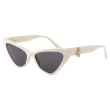 Jimmy Choo - Sol - Occhiali da Sole Cat-Eye Bianchi - Jimmy Choo Eyewear