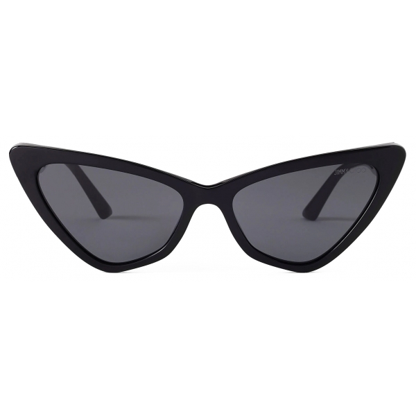 Jimmy Choo - Sol - Black Cat Eye Sunglasses - Jimmy Choo Eyewear