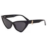 Jimmy Choo - Sol - Black Cat Eye Sunglasses - Jimmy Choo Eyewear