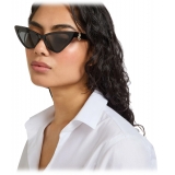 Jimmy Choo - Sol - Black Cat Eye Sunglasses - Jimmy Choo Eyewear