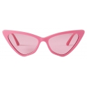 Jimmy Choo - Sol - Occhiali da Sole Cat-Eye Rosa - Jimmy Choo Eyewear