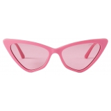 Jimmy Choo - Sol - Occhiali da Sole Cat-Eye Rosa - Jimmy Choo Eyewear