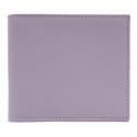 Avvenice - Premium Leather Wallet - Lilac Fuchsia - Handmade in Italy - Exclusive Luxury Collection