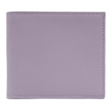 Avvenice - Premium Leather Wallet - Lilac Fuchsia - Handmade in Italy - Exclusive Luxury Collection