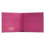 Avvenice - Portafoglio in Pelle Premium - Lilla Fucsia - Handmade in Italy - Exclusive Luxury Collection