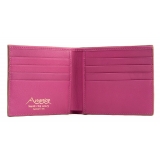 Avvenice - Premium Leather Wallet - Canyon Fuchsia - Handmade in Italy - Exclusive Luxury Collection