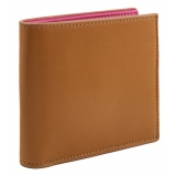 Avvenice - Premium Leather Wallet - Canyon Fuchsia - Handmade in Italy - Exclusive Luxury Collection