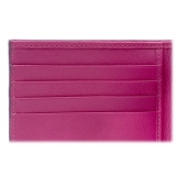 Avvenice - Premium Leather Wallet - Purple Fuchsia - Handmade in Italy - Exclusive Luxury Collection