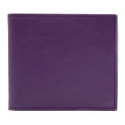 Avvenice - Premium Leather Wallet - Purple Fuchsia - Handmade in Italy - Exclusive Luxury Collection