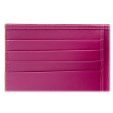 Avvenice - Premium Leather Wallet - Canyon Fuchsia - Handmade in Italy - Exclusive Luxury Collection