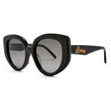 Loewe - Butterfly Sunglasses in Acetate - Black - Loewe Eyewear