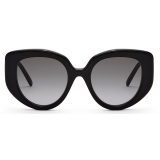 Loewe - Butterfly Sunglasses in Acetate - Black - Loewe Eyewear