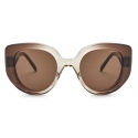 Loewe - Butterfly Sunglasses in Acetate - Gradient Brown - Loewe Eyewear