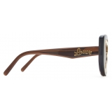 Loewe - Butterfly Sunglasses in Acetate - Gradient Brown - Loewe Eyewear