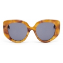 Loewe - Butterfly Sunglasses in Acetate - Gradient Blue - Loewe Eyewear