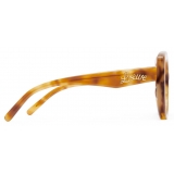 Loewe - Occhiali da Sole a Farfalla in Acetato - Blu Sfumato - Loewe Eyewear