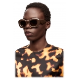 Loewe - Inflated Butterfly Sunglasses in Nylon - Dark Brown Fw23 - Loewe Eyewear