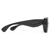 Loewe - Occhiali da Sole a Farfalla Inflated in Nylon - Nero Lucido - Loewe Eyewear