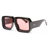 Loewe - Occhiali da Sole a Mascherina Paula's Ibiza - Nero Lucido - Loewe Eyewear