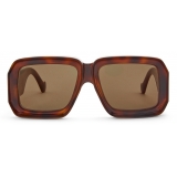 Loewe - Paula's Ibiza Dive in Mask Sunglasses - Havana - Loewe Eyewear