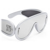 Loewe - Wave Mask Sunglasses - Silver - Loewe Eyewear