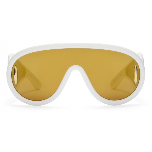 Loewe - Wave Mask Sunglasses - Ivory - Loewe Eyewear