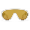 Loewe - Occhiali da Sole a Mascherina Wave - Avorio - Loewe Eyewear