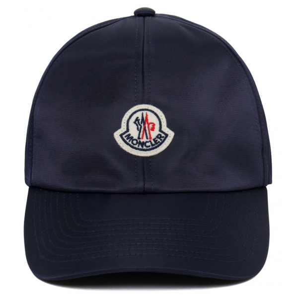 Moncler - Cappellino da Baseball Blu Navy - Moncler Exclusive Luxury Collection