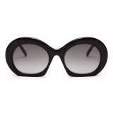 Loewe - Half Moon Sunglasses - Shiny Black - Loewe Eyewear