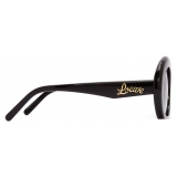 Loewe - Half Moon Sunglasses - Shiny Black - Loewe Eyewear