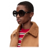 Loewe - Half Moon Sunglasses - Shiny Black - Loewe Eyewear